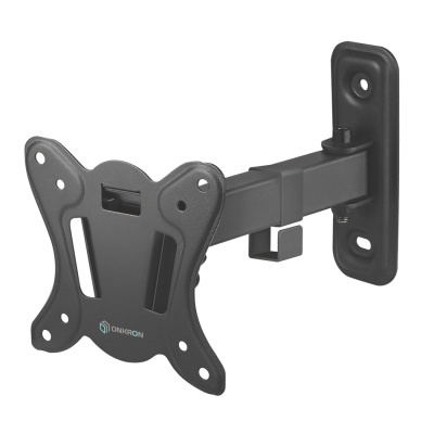 Кронштейн для телевизора Onkron NP14 настенный, наклонно-поворотный, 10-32 дюйма, черный