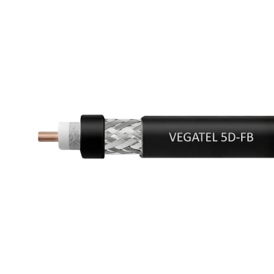 Кабель коаксиальный 5D-FB Vegatel CCA, ГОСТ, 50 Ом