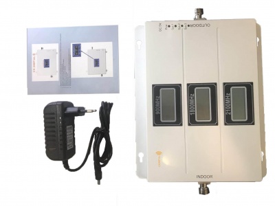 Репитер Coaxdigital 900/1800/2100 с дисплеями