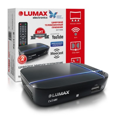 Цифровая приставка Lumax DV1115HD DVB-C/T2 Цифровая приставка Lumax DV1115HD DVB-C/T2