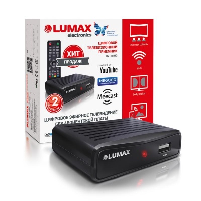 Кабельный/Эфирный ресивер Lumax DV1111HD DVB-C/T2 Кабельный/Эфирный ресивер Lumax DV1111HD DVB-C/T2